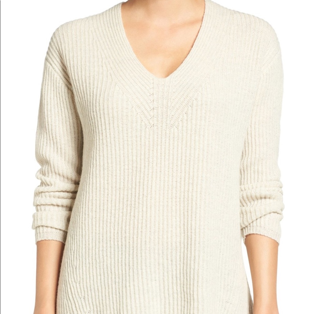 Madewell XS Heather Woodside Sweater